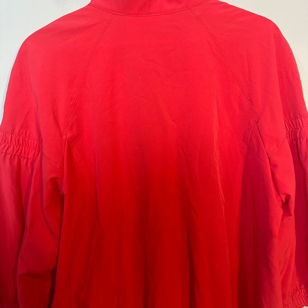 NWT Chico's Zenergy Neema Nadia Jacket Mai Tai Coral Red SZ 2 (Large/12) NEW - Picture 2 of 15